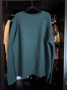 Imogene + Willie Galaxy Wool Sweater - Spruce Nep